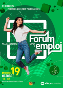forum pour l'emploi vitry-sur-seine mercredi 19 octobre 2022
